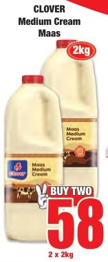 Medium Cream Maas 2Kg