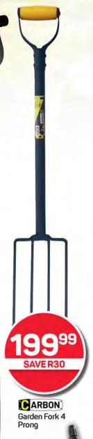 Carbon Garden Fork 4 Prong