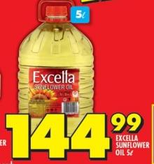 Excella Sunflower Oil 5L