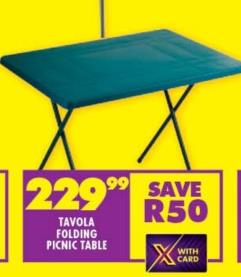 Tavola Folding Picnic Table