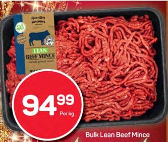 Pnp BULK LEAN BEEF MINCE per kg