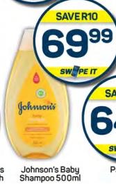 Johnson's Baby Shampoo 500ml