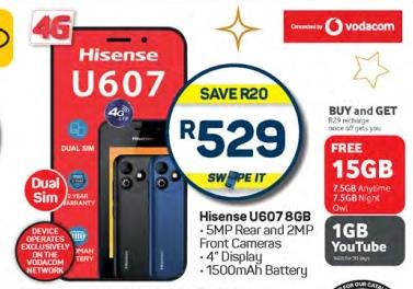 Hisense U607 8GB 