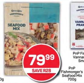 PnP Fishmonger's Seafood Mix 700g