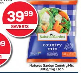 Natures Garden Country Mix 900g/1kg Each