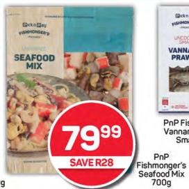 PnP Fishmonger's Seafood Mix 700g