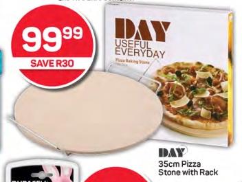 Day 35cm Pizza Stone with Rack