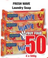 FRESH WAVE Laundry Soap 4x500g