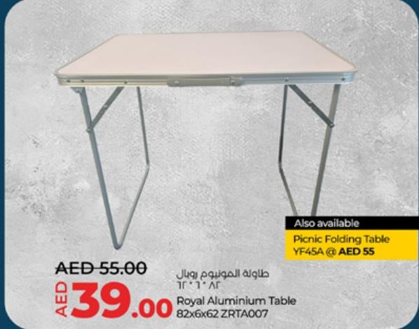 Royal Aluminium Table