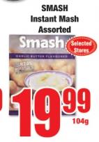 SMASH Instant Mash Assorted