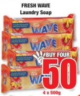 FRESH WAVE Laundry Soap 4 x 500g