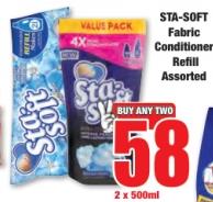 STA-SOFT Fabric Conditioner Refill Assorted