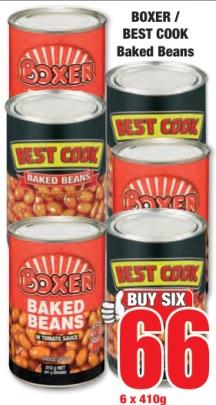 Boxer / Best Cook Baked Beans