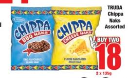 TRUDA Chippa Naks Assorted 2 x 135g