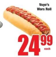 Vuyo's Wors Roll 