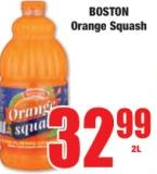 Boston Orange Squash 2Ltr 