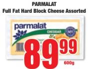 PARMALAT Full Fat Hard Block Cheese Assorted 600gm