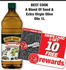 A Blend Of Seed & Extra Virgin Olive Oils 1L 