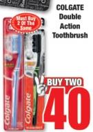 COLGATE Double Action Toothbrush 