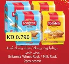 Britannia Wheat Rusk / Milk Rusk 2pcs promo