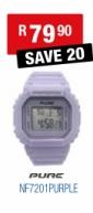 PURC NF7201 PURPLE Watch 