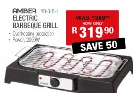 Amber Electric Barbeque Grill  