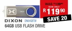 Dixon 64GB USB Flash Drive 