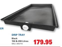 Drip Tray Black 