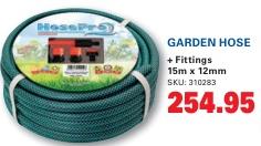 Hose Pro GARDEN HOSE + Fittings 