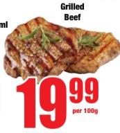 Grilled Beef 100 g