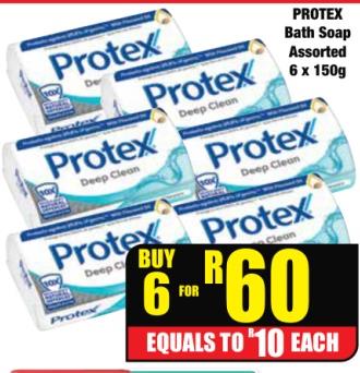 PROTEX Bath Soap Assorted 6 x 150g