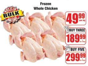 Frozen Whole Chicken Per Kg