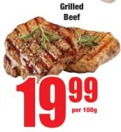 Grilled Beef 100g