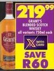 Grant's Blended Scotch Whisky 750ml 