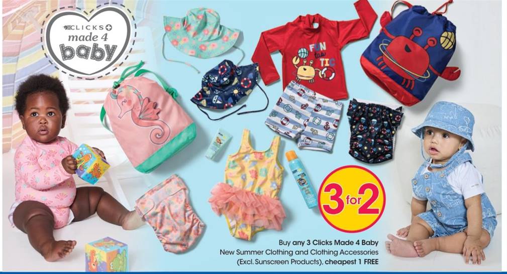 Buy any 3 Clicks Made 4 Baby New Summer Clothing and Clothing Accessories (Excl. Sunscreen Products), cheapest 1 FREE 