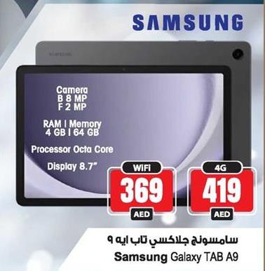 Samsung Galaxy TAB A9 wifi