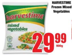 HARVESTIME Frozen Mixed Vegetables 900g