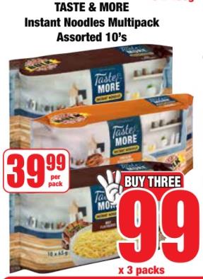 Instant Noodles Multipack Assorted 10's 