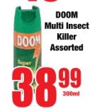 DOOM Multi Insect Killer Assorted 300 ml