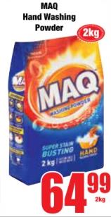 MAQ Hand Washing Powder 2 kg