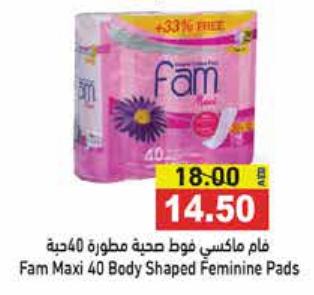 Fam Maxi 40 Body Shaped Feminine Pads