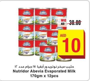 Nutridor Abevia Evaporated Milk 170gmx12pcs