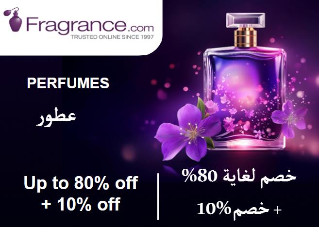Up to 80% + Additional 10% off on Fragrance Website