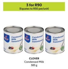 CLOVER Condensed Milk 385 g