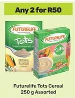 Futurelife Tots Cereal 250 g Assorted Any 2