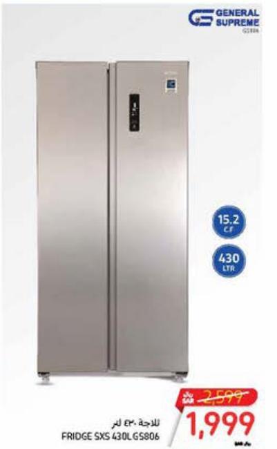 General Supreme Refrigerator/Fridge 430 ltr GS806