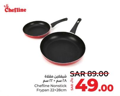 Chefline Nonstick Frypan 22+28cm