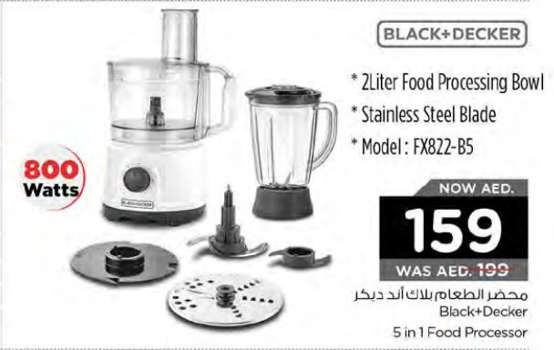 Black+Decker 5 in 1 Food Processor