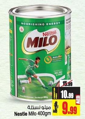 Nestle Milo 400gm