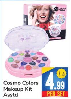 Cosmo Colors Makeup Kit Asstd